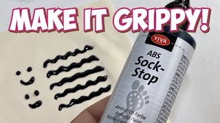 How To Add Grip To Socks [upl. by Medwin]