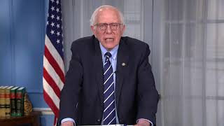 Sen Sanders Responds to Trumps Congressional Address [upl. by Col]