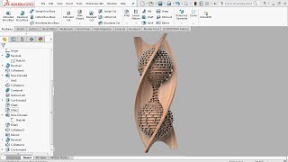 Advanced Part Modeling  SolidWorks Tutorial [upl. by Fagan]