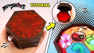 DIY CAJA MIRACULOUS INDIVIDUAL PARA TODOS LOS PRODIGIOS DE MIRACULOUS LADYBUG [upl. by Bronez]