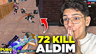 72 KİLL ALDIM YENİ KİLL REKORUM  PUBG MOBİLE [upl. by Dasie]