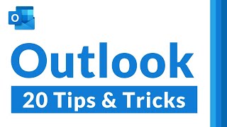 Top 20 Microsoft Outlook Tips and Tricks  All the Outlook features you didnt know about [upl. by Airtemak]