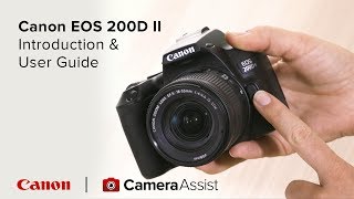 Canon EOS 200D Mark II Tutorial – Introduction amp User Guide [upl. by Dagall45]