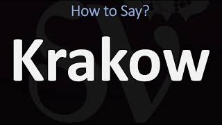 How to Pronounce Krakow CORRECTLY Polish Vs English Pronunciation Guide [upl. by Imarej]