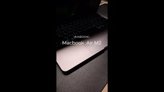 Unboxing MacBook M2 [upl. by Ahsima405]