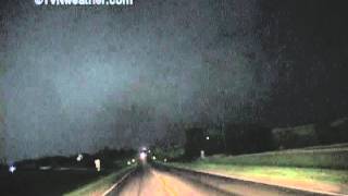 Largest tornado ever recorded 25 miles wide Hallam Nebraska 2004 [upl. by Oer]