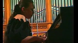 Viktoria Postnikova plays Strauss Burleske  video 1989 [upl. by Nelleh]