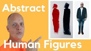 Abstract Art Human Figures – Painting Figurative [upl. by Enomahs]