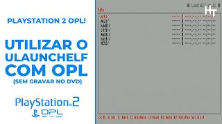 Como usar o ULaunchELF no PS2 via OPL [upl. by Thagard389]