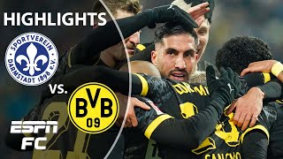 Darmstadt vs Borussia Dortmund  Bundesliga Highlights  ESPN FC [upl. by Abate]