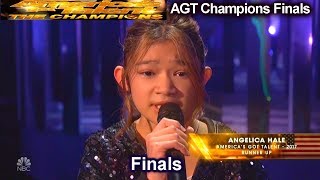 Angelica Hale sings Impossible AMAZING AGAIN  Americas Got Talent Champions Finals AGT [upl. by Natanhoj376]