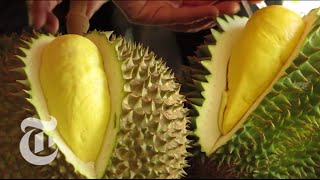 Durian  The Worlds Smelliest Fruit  The New York Times [upl. by Ainotahs]