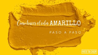 Cómo hacer el color amarillo [upl. by Marne394]