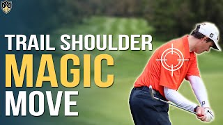 Trail Shoulder External Rotation Golf ➜ Make A Pro Downswing [upl. by Kiraa]