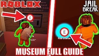 FULL GUIDE MUSEUM UPDATE in Roblox Jailbreak [upl. by Okihcas320]