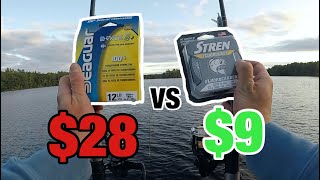 CHEAP vs EXPENSIVE Fishing LINE Does it MATTER [upl. by Cayser]