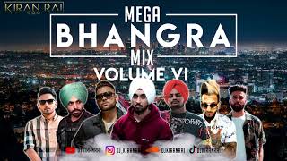 Mega Bhangra Mix Volume 6  Kiran Rai  Latest 2021 Mix  Back To Back Hits [upl. by Nalyk]