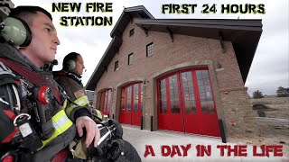 First 24 Hours in a New Fire Station  A Day in the Life [upl. by Nnylyar]