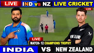 🔴Last 3 Over INDIA vs New Zealand LIVE [upl. by Aryaz]