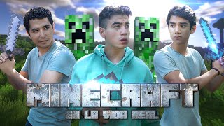 MINECRAFT EN LA VIDA REAL 1  LA SERIE  CAPÍTULO 1  Changovision [upl. by Alehcim]