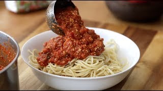 Sauce à Spaghetti Végé I La Cuisine de JeanPhilippe [upl. by Rosmunda]