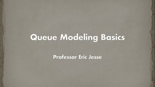 Queue Modeling Basics [upl. by Nork]