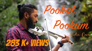 Pookkal Pookkum  Violin cover  Madrasapattinam  Arun Linus  Aarya  Amy Jackson [upl. by Molahs51]