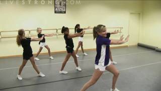 How to Combine Cheerleading Dance Moves [upl. by Alana]