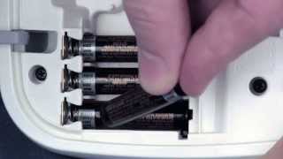 Installing Batteries into Brother™ Ptouch® Machines [upl. by Orthman]