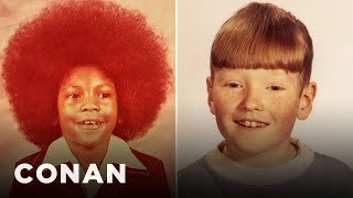 Deon Cole amp Conan Were Adorable Kids  CONAN on TBS [upl. by Ku]