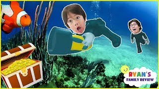 ROBLOX Scuba Diving at Quill Lake Lets Play with Ryans Family Review [upl. by Osugi]