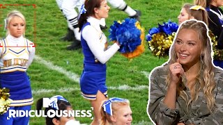 How May Times Did Camille Kostek Try Out To Be An NFL Cheerleader  Ridiculousness [upl. by Anitak]