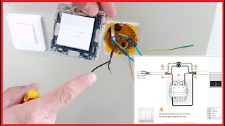 COMMENT BRANCHER INTERRUPTEUR VOLET ROULANTTUTO RACCORDEMENT ET EXPLICATIONS [upl. by Otina455]