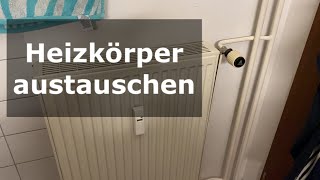 Wie man einen Heizkörper austauscht👈 [upl. by Nilesoy]