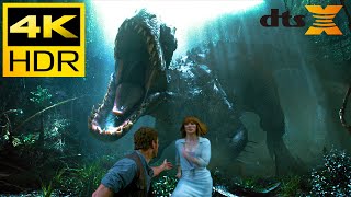 4K HDR ● Dino Attack Jurassic World ● DTSX [upl. by Asiral307]