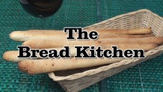 Grissini Italian Breadsticks Recipe in The Bread Kitchen [upl. by Boatwright883]