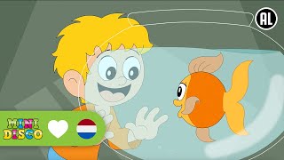 VISJE IN HET WATER  Kinderliedjes  Liedjes voor Peuters en Kleuters  Minidisco [upl. by Burk932]