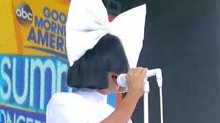 Sia  Unstoppable LIVE GMA Performance [upl. by Bradlee796]