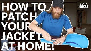 How to Patch Your Jacket at Home [upl. by Lilithe665]