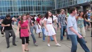 SWING DANCE FLASH MOB [upl. by Edmondo]