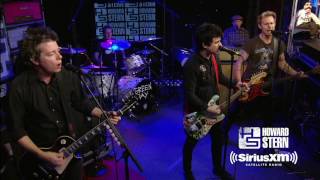 Green Day quotWelcome to Paradisequot Live on the Howard Stern Show [upl. by Griffiths]