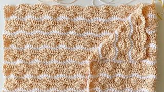 Crochet Catherine’s Wheel Wave Blanket [upl. by Naed]