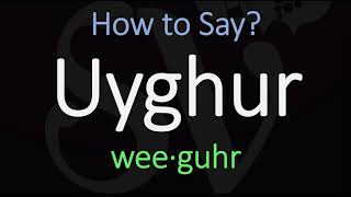 How to Pronounce Uyghur CORRECTLY Meaning amp Pronunciation [upl. by Anstice760]