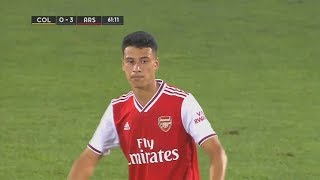 18 Year Old Gabriel Martinelli Debut Games For Arsenal  PreSeason Highlights [upl. by Couture]