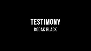 Kodak Black  Testimony Lyrics [upl. by Asset290]