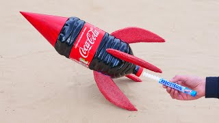 CocaCola Rocket vs Mentos [upl. by Aschim]