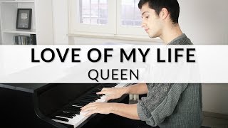 Love Of My Life  Queen  Piano Cover  Sheet Music [upl. by Ennahs]