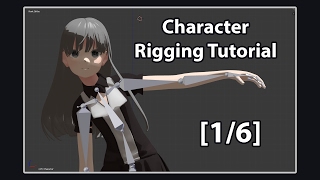 16 Complete Character Rigging Guide w Hair Physics  Blender Tutorial [upl. by Orpah422]