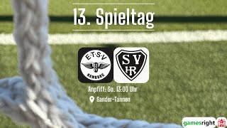 ETSV Hamburg  SV HalstenbekRellingen [upl. by Aelam818]