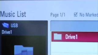 LG 2009 TVs  USB Connectivity and DivX HD how to [upl. by Roderich495]